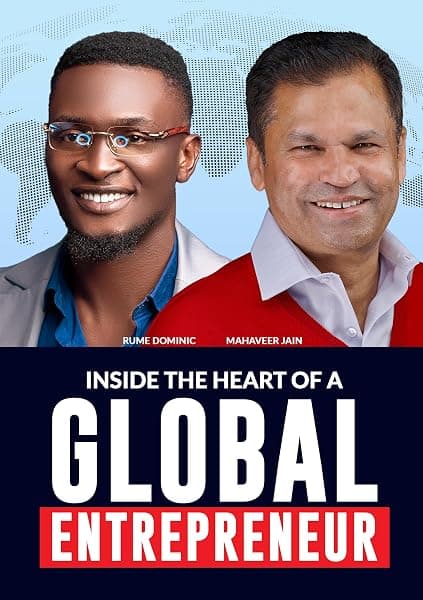 Cover of Inside the Heart of a Global Entrepreneur by Rume Dominic